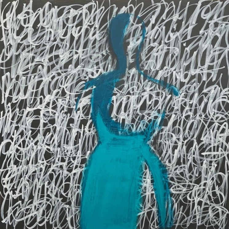 Blue Violet by Kristina Davies 