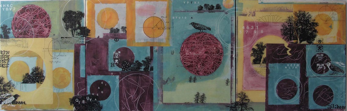 Enticing Trail (Triptych), Image 1.