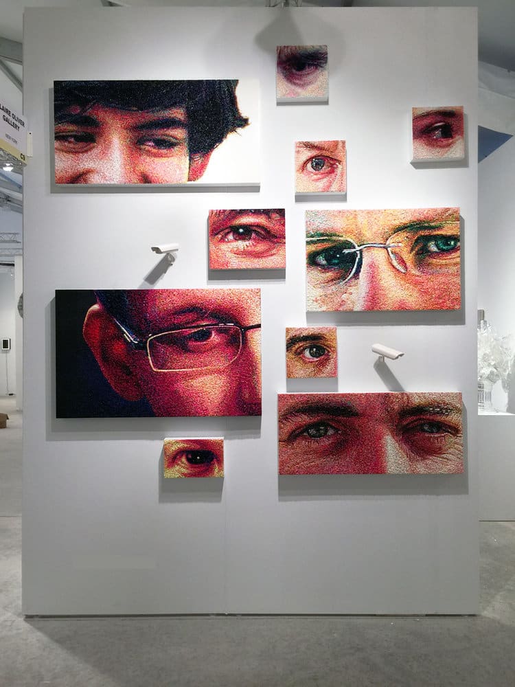#WhistleWhileYouWork Installation at Art Miami, Image 1.