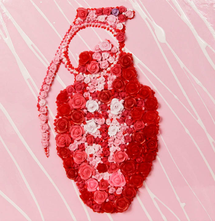 The Trinket- Cherry Macaroon by Lisa Alonzo 