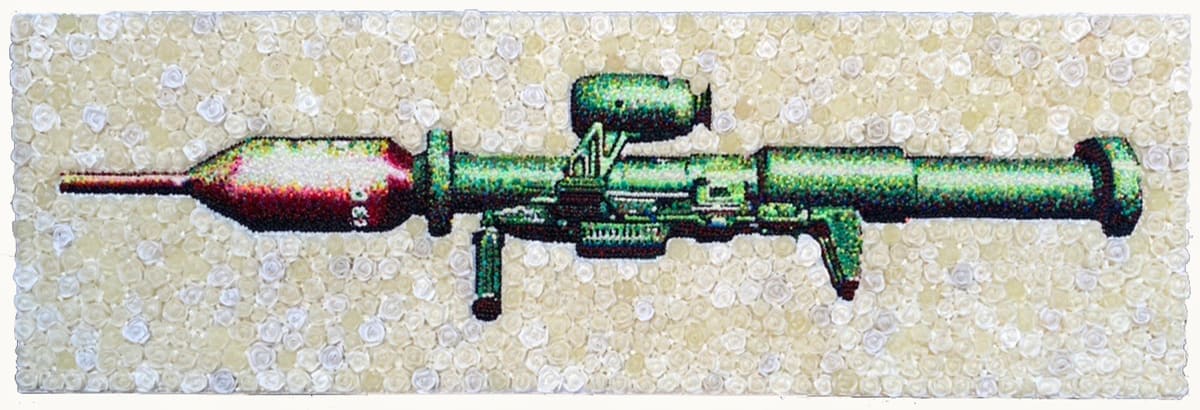 The Gun in Roses- Bazooka by Lisa Alonzo 