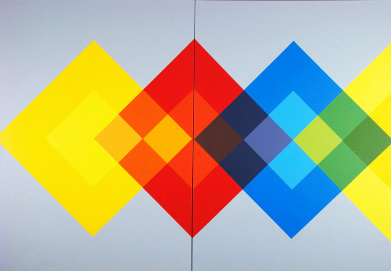 Color Field  No. 24 by Fariba Abedin 