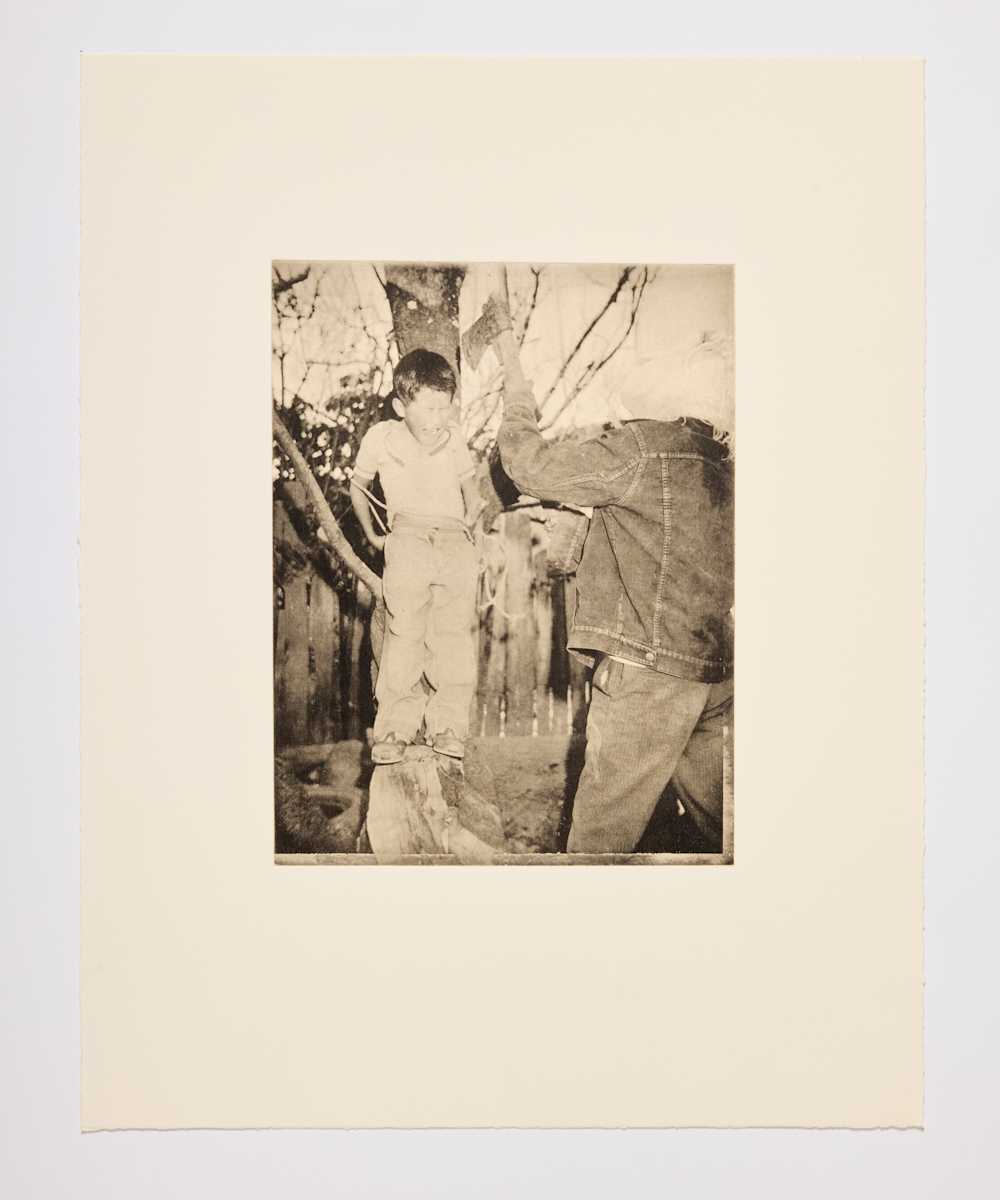 Javier Bautista, Wolfman and his enemy by Wendy Ewald 