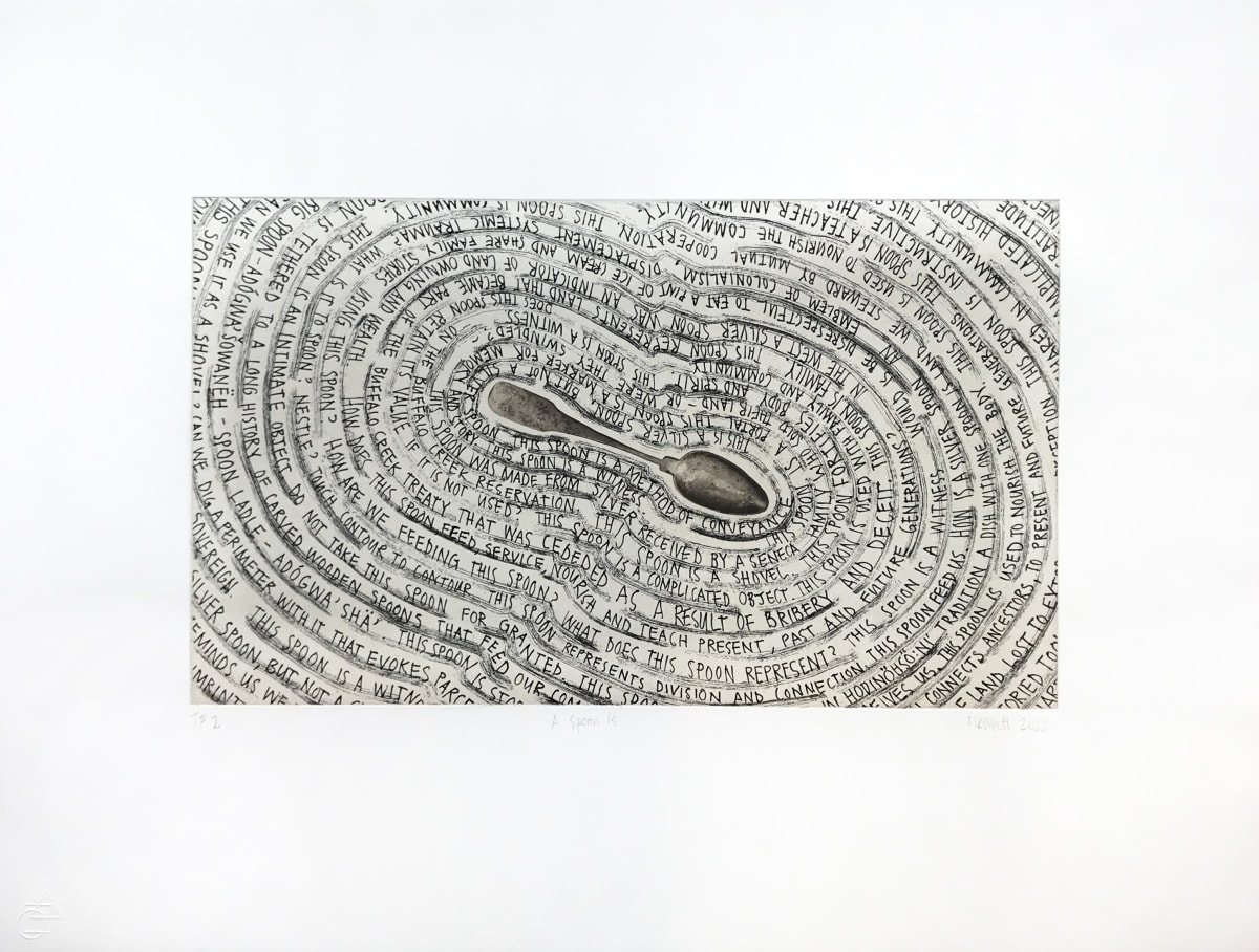 A Spoon Is by Marie Watt 