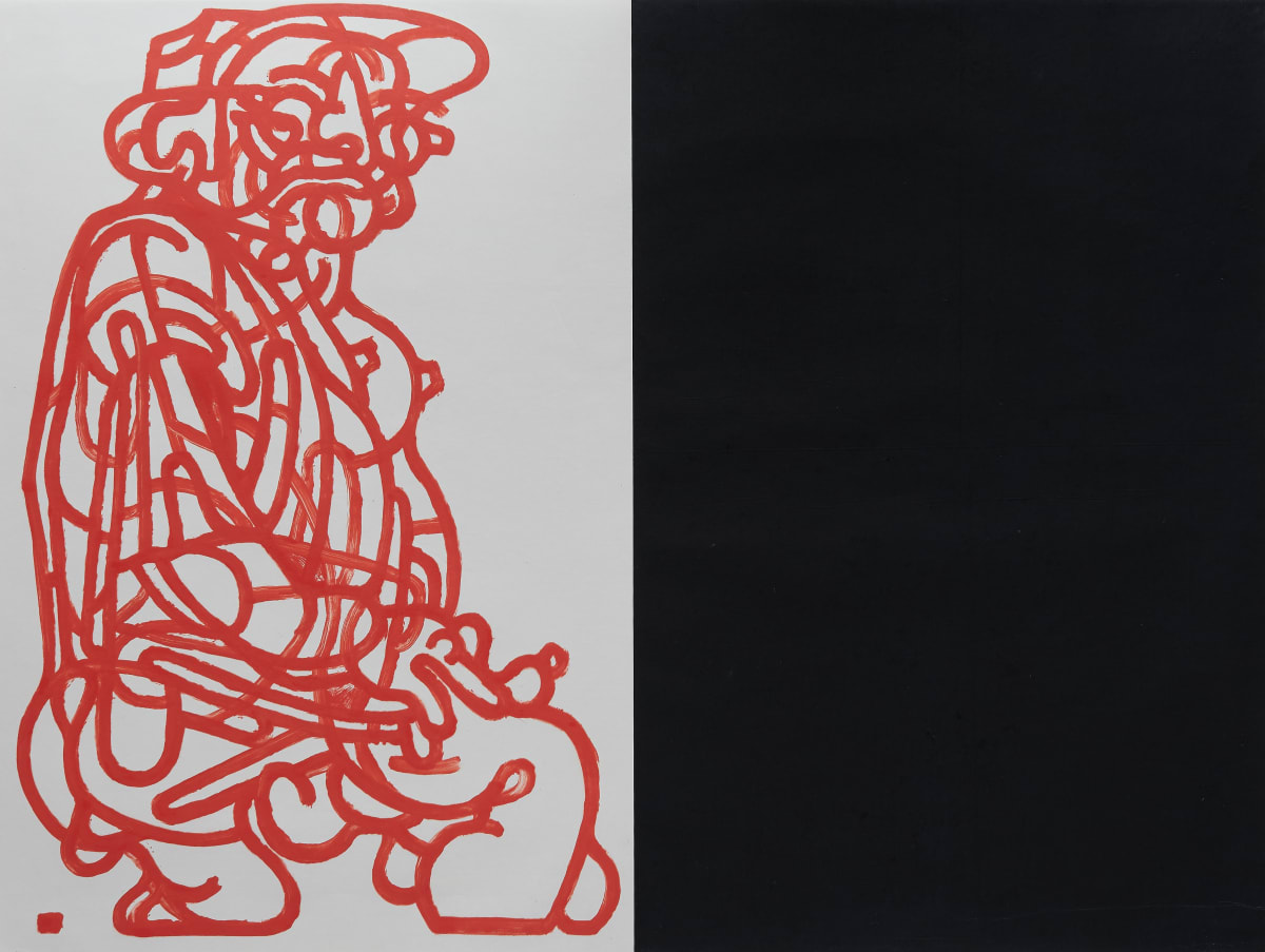 Squatting Naga with Moon Pond by Storm Tharp  Image: Squatting Naga with Moon Pond