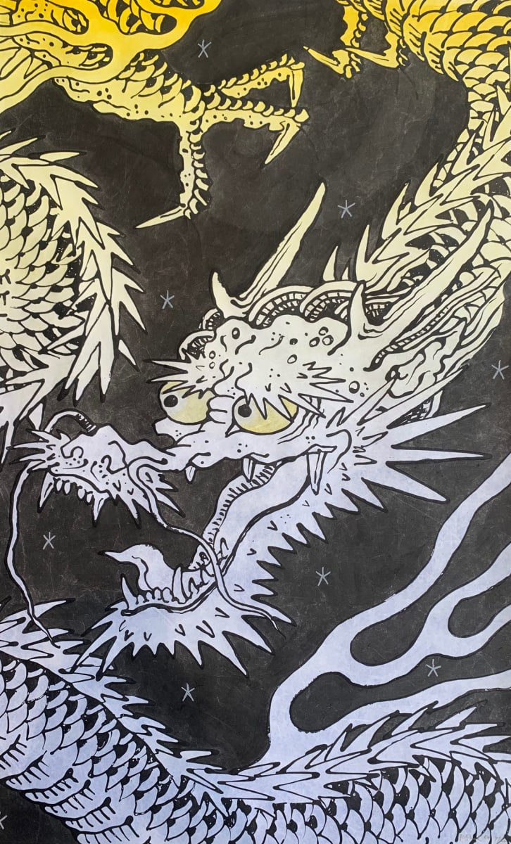 "Dragon" (Descending Left) 7/20 by Brian Paul 