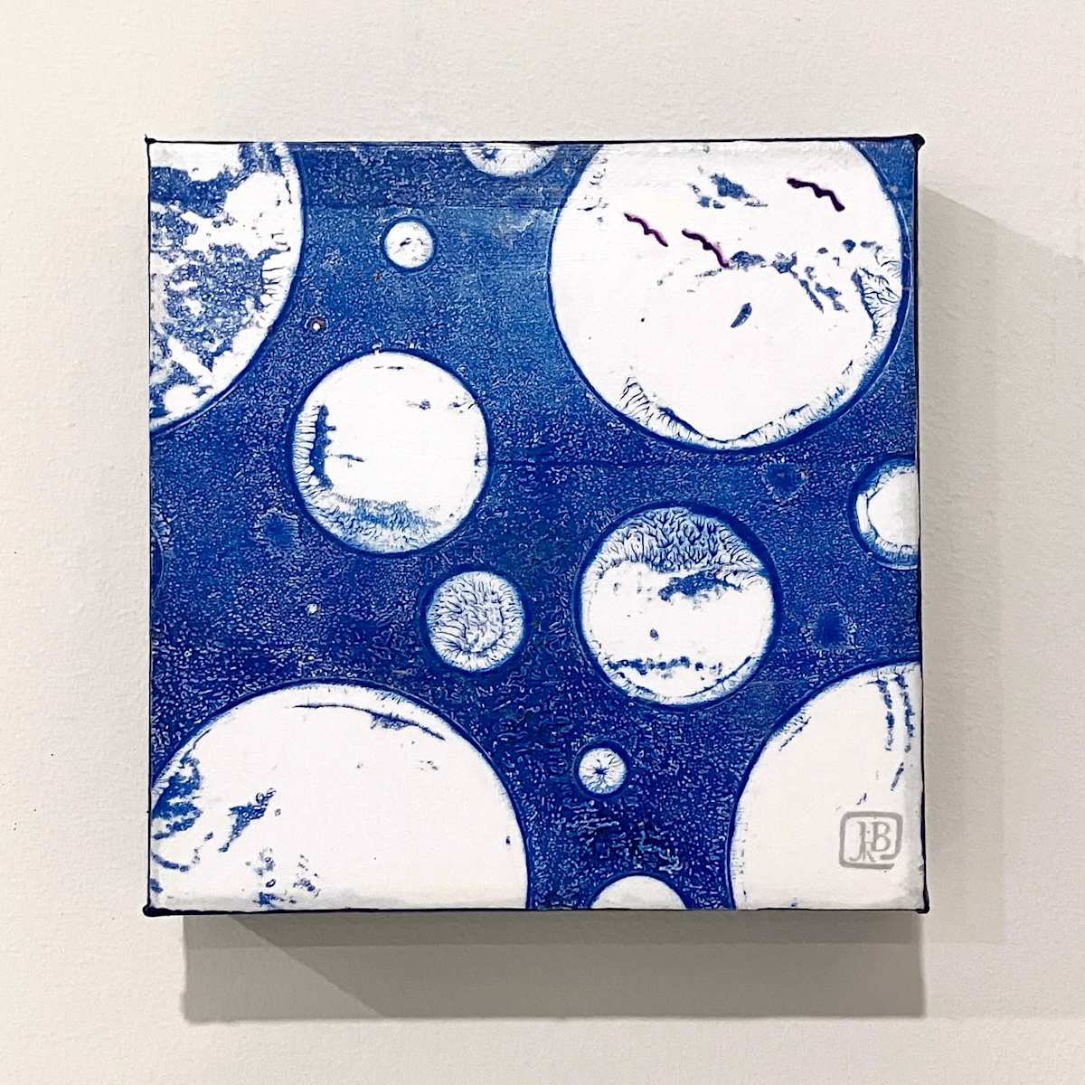 Evening Flight by Julia R. Berkley  Image: Evening Flight Original Monotype