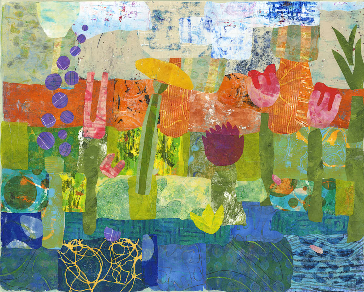 Garden Party 1 by Julia R. Berkley 