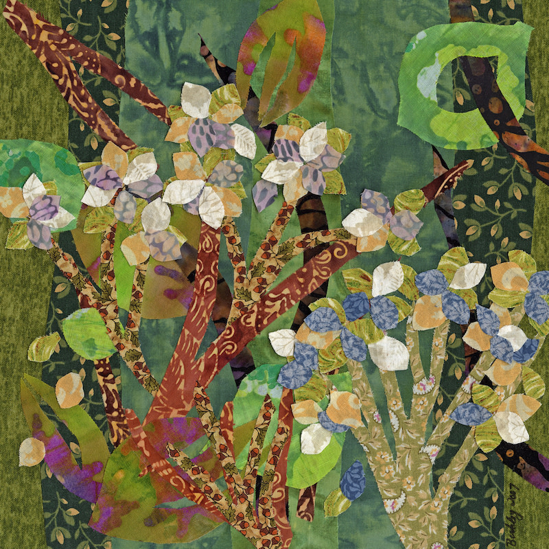 Study in Hydrangeas by Julia R. Berkley 