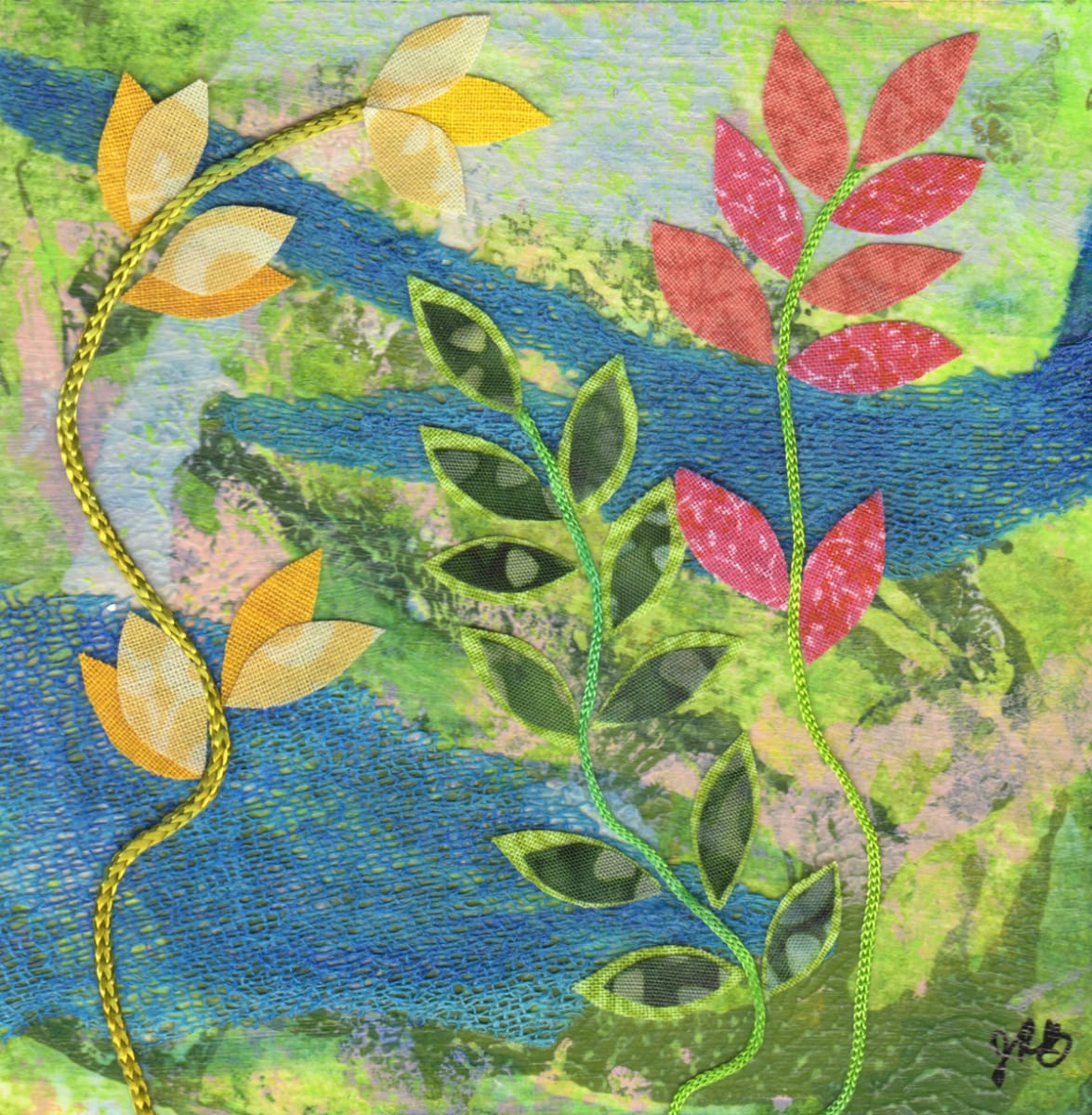 Summer Garden #1 by Julia R. Berkley 