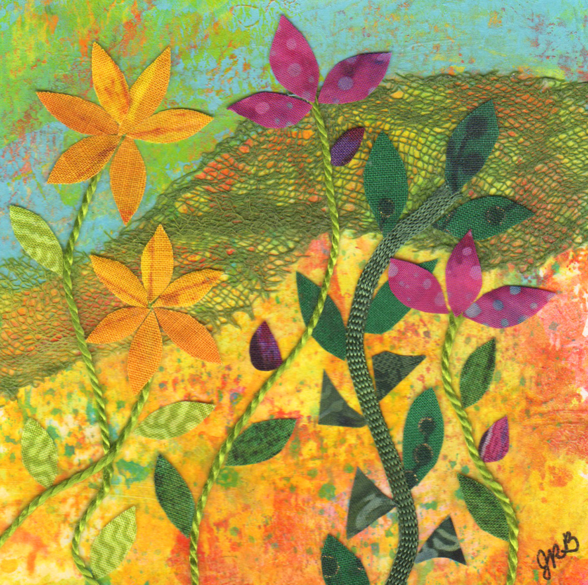 Summer Garden #3 by Julia R. Berkley 