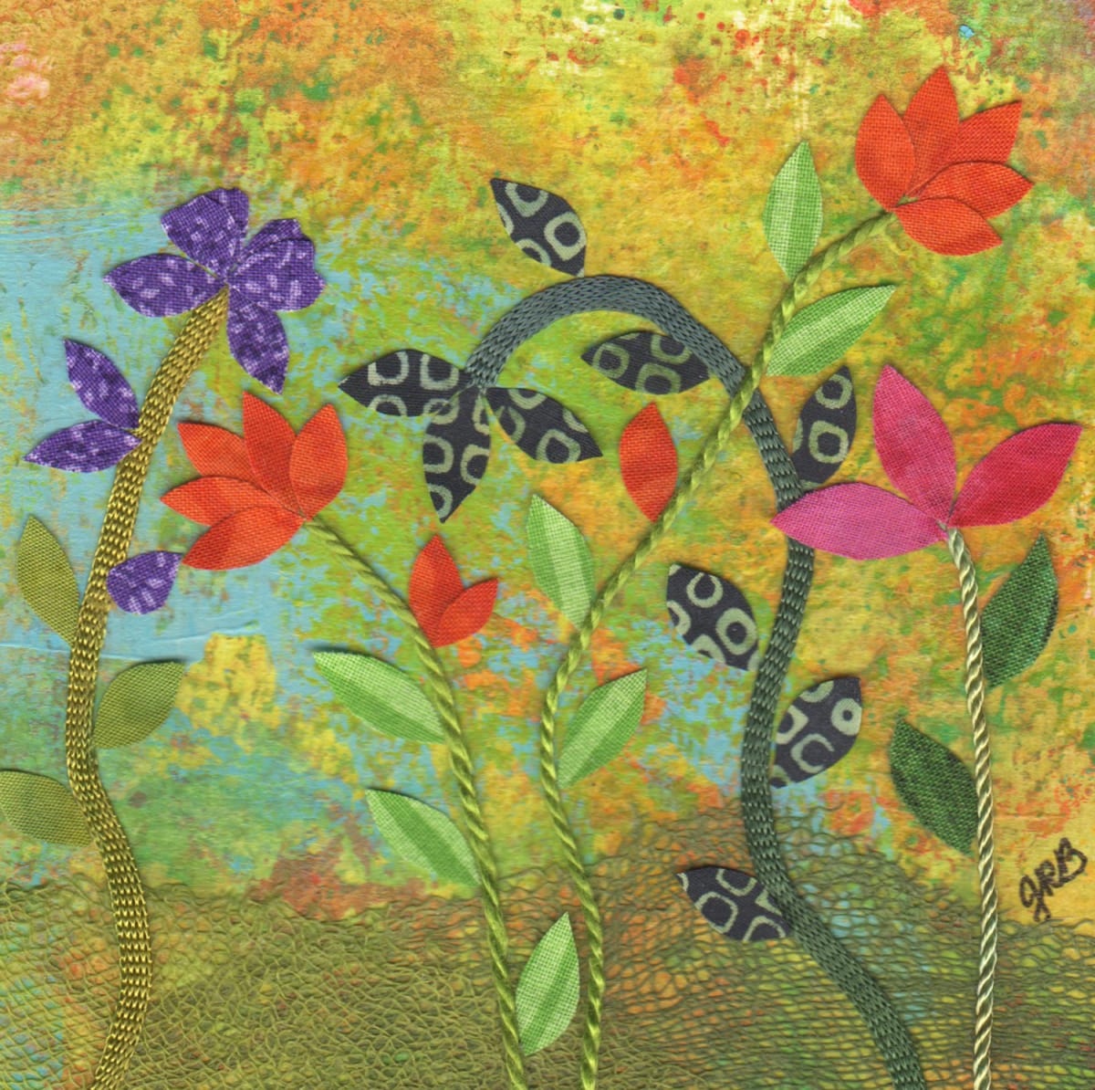 Summer Garden #5 by Julia R. Berkley 