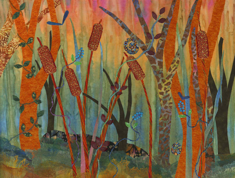 Wetlands Daybreak II by Julia R. Berkley, Image 1.