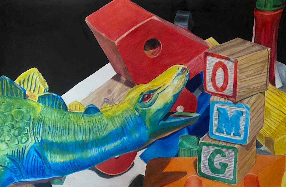 Jurassic Plastic by Anna Wilcoxon 