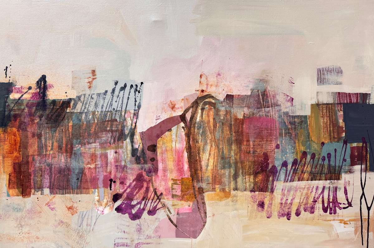 Rusty Rose Ramble by Liz Murphy 