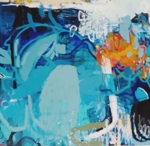 Wave Crashing by Liz Murphy 