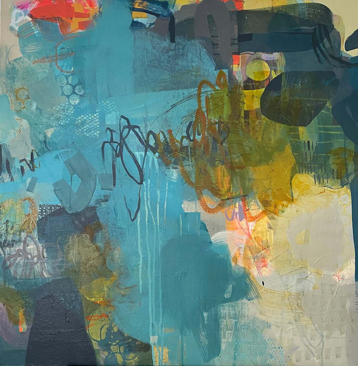 Sunshine Peeking Through by Liz Murphy 