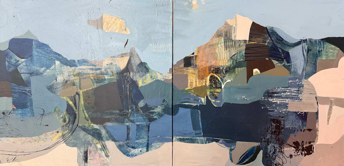 Painted Patchwork by Liz Murphy 