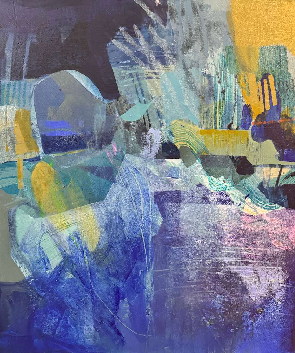 Golden Light Over Blue by Liz Murphy 