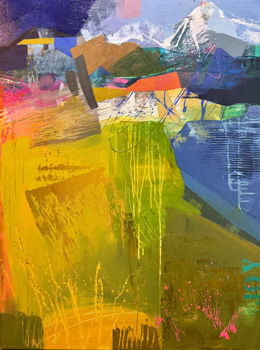 Mountains Of Summer Sunshine by Liz Murphy 