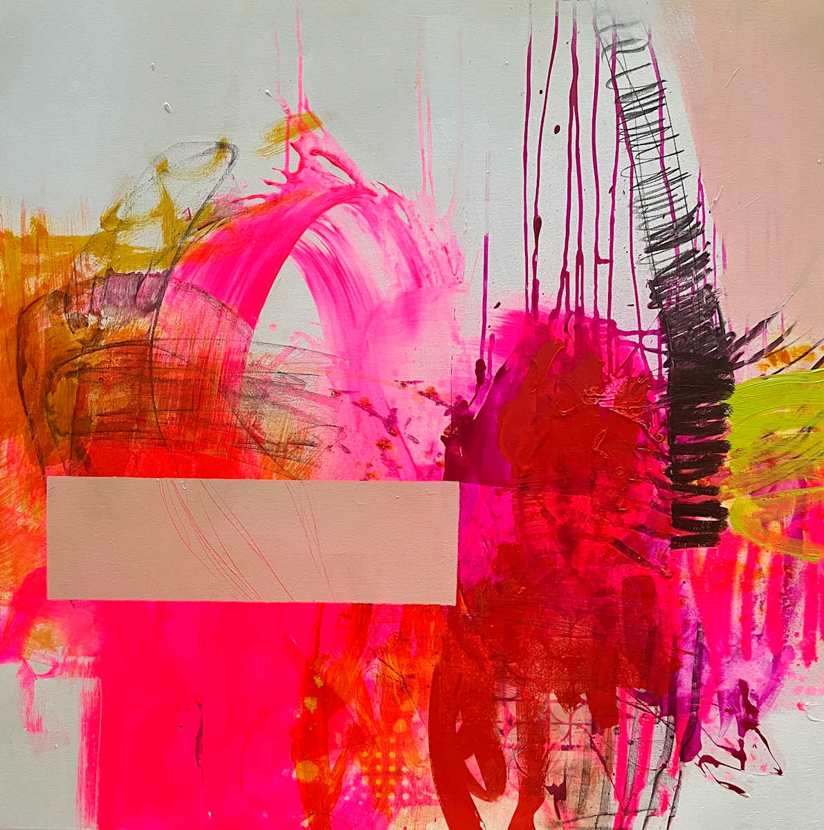 Floating In Florescent 2 by Liz Murphy 