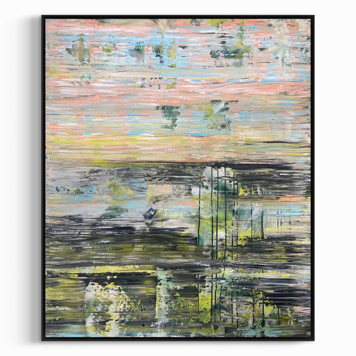 "Egal wo du bist, ich bin bei dir" by Ana | Abstract | Art 