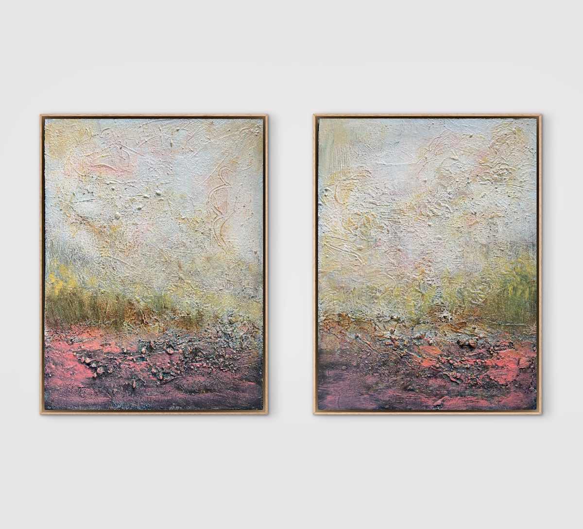 Echo der Zeit (Diptychon) - gerahmt by Ana Dijan, Image 1.