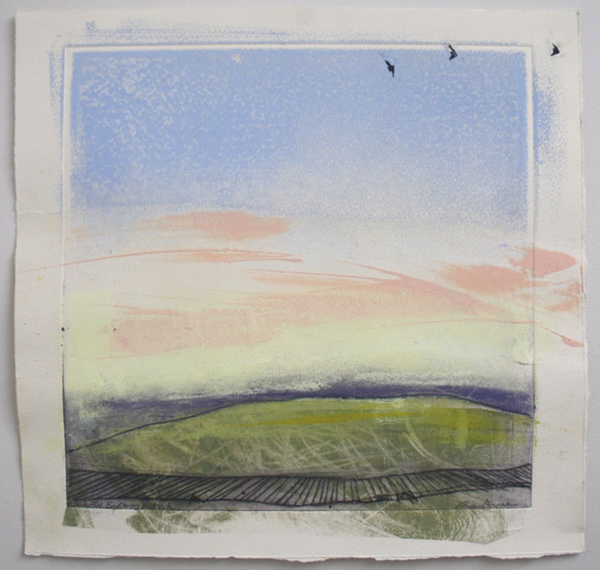 Sunrise, Badbury Hill v.6 by Ruth Ander 