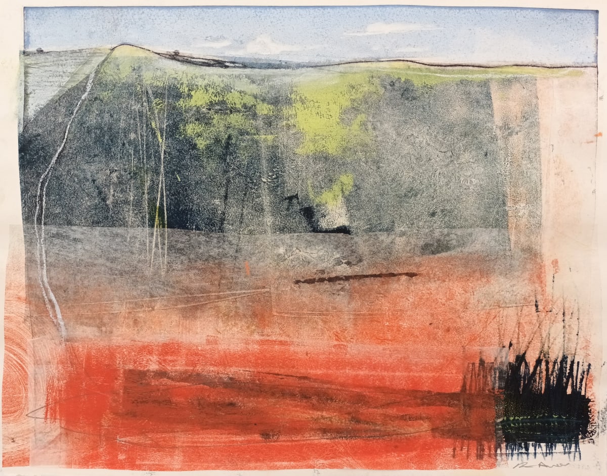 Hill Fort Path 3 by Ruth Ander 