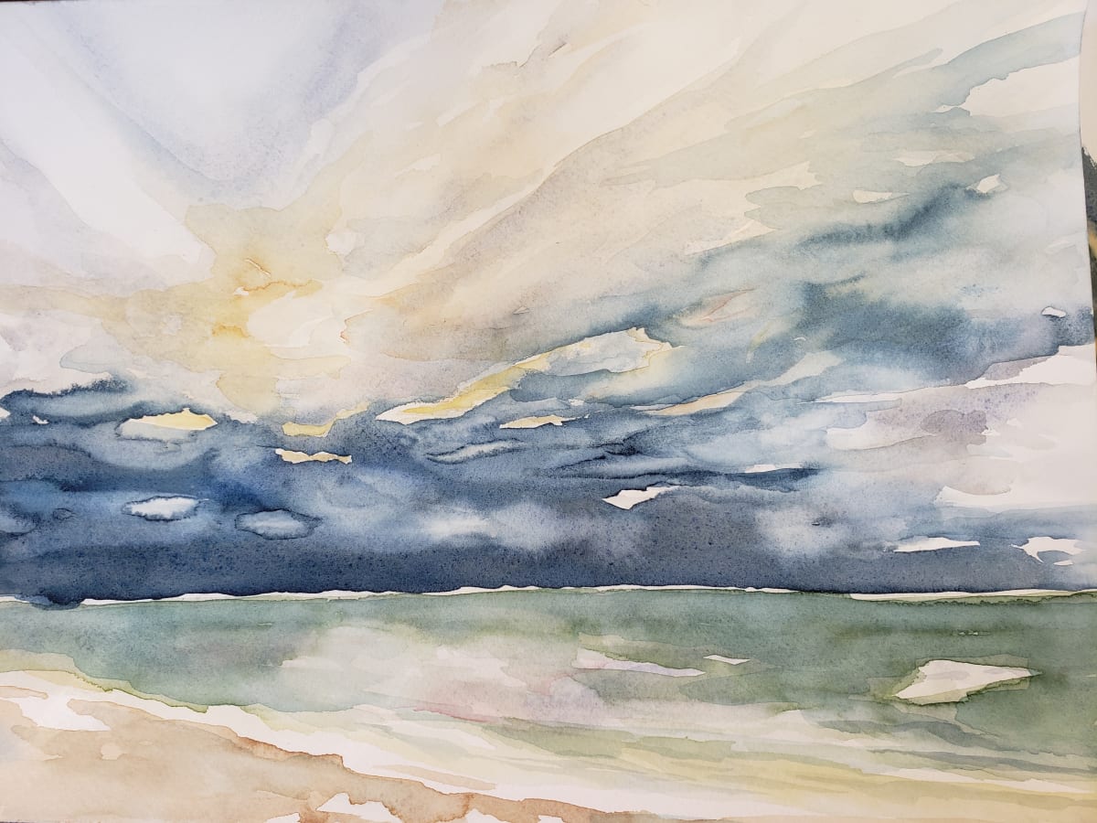 Gulf Storm Study, Image 1.