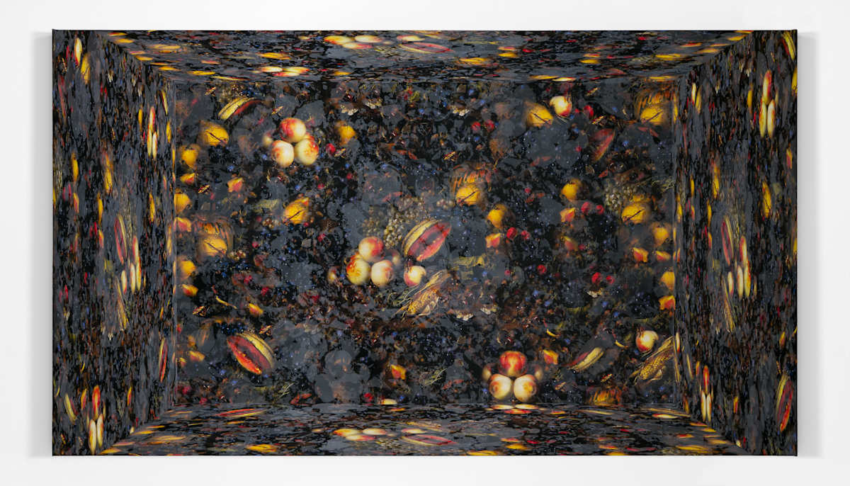 Cultivating Wildness (Fruit Piece after Rachel Ruysch) 4 by J Myszka Lewis, Image 1.