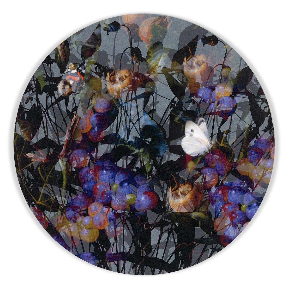 Kaleidoscopic Floral Study 1 by J Myszka Lewis 