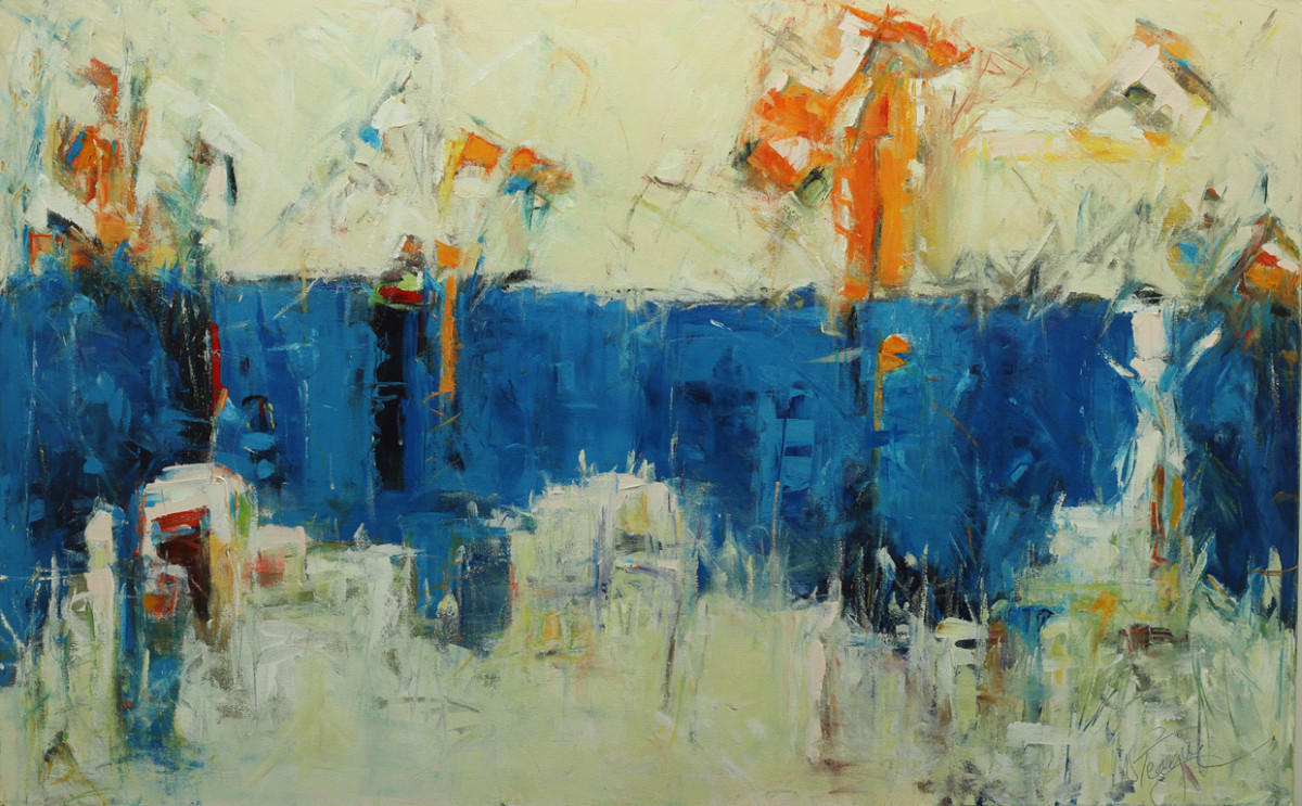 Blues Band by Nancy Teague 