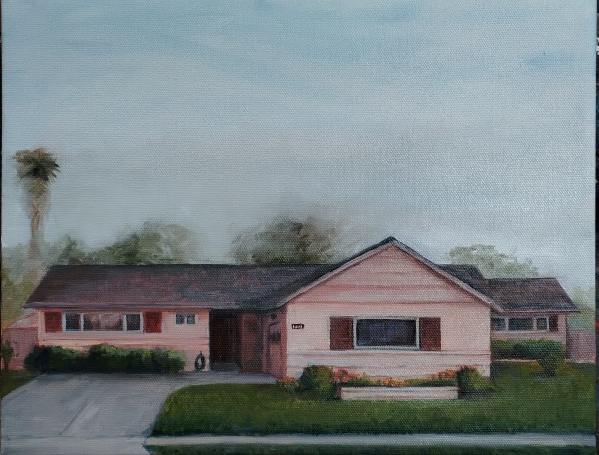 Liz Robison's house by Robin Luker 