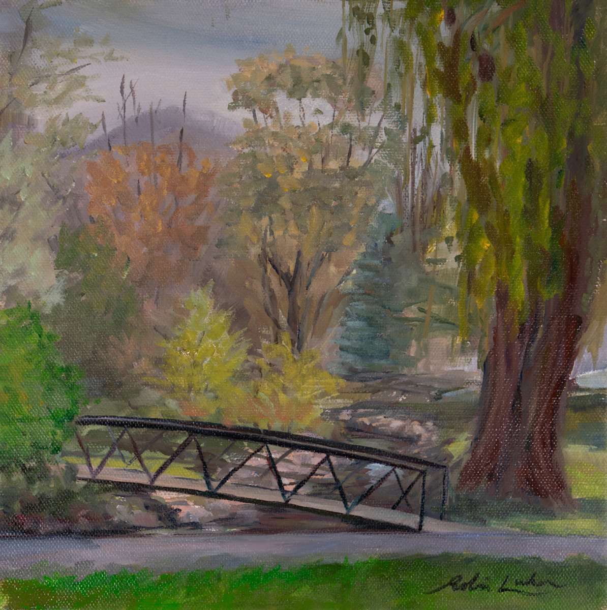 Bridge to the Arboretum by Robin Luker, Image 1.