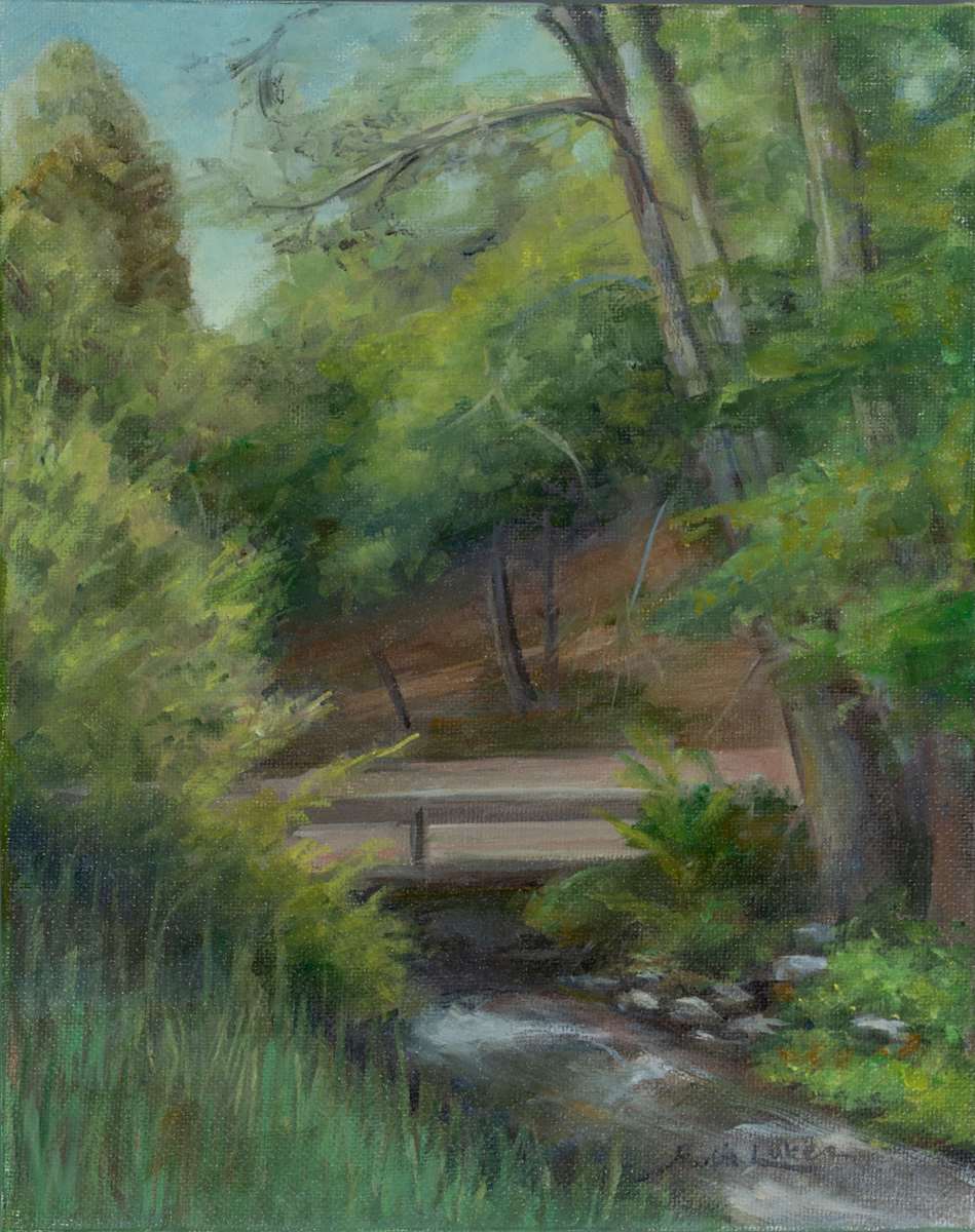 Crossing the Creek by Robin Luker, Image 1.