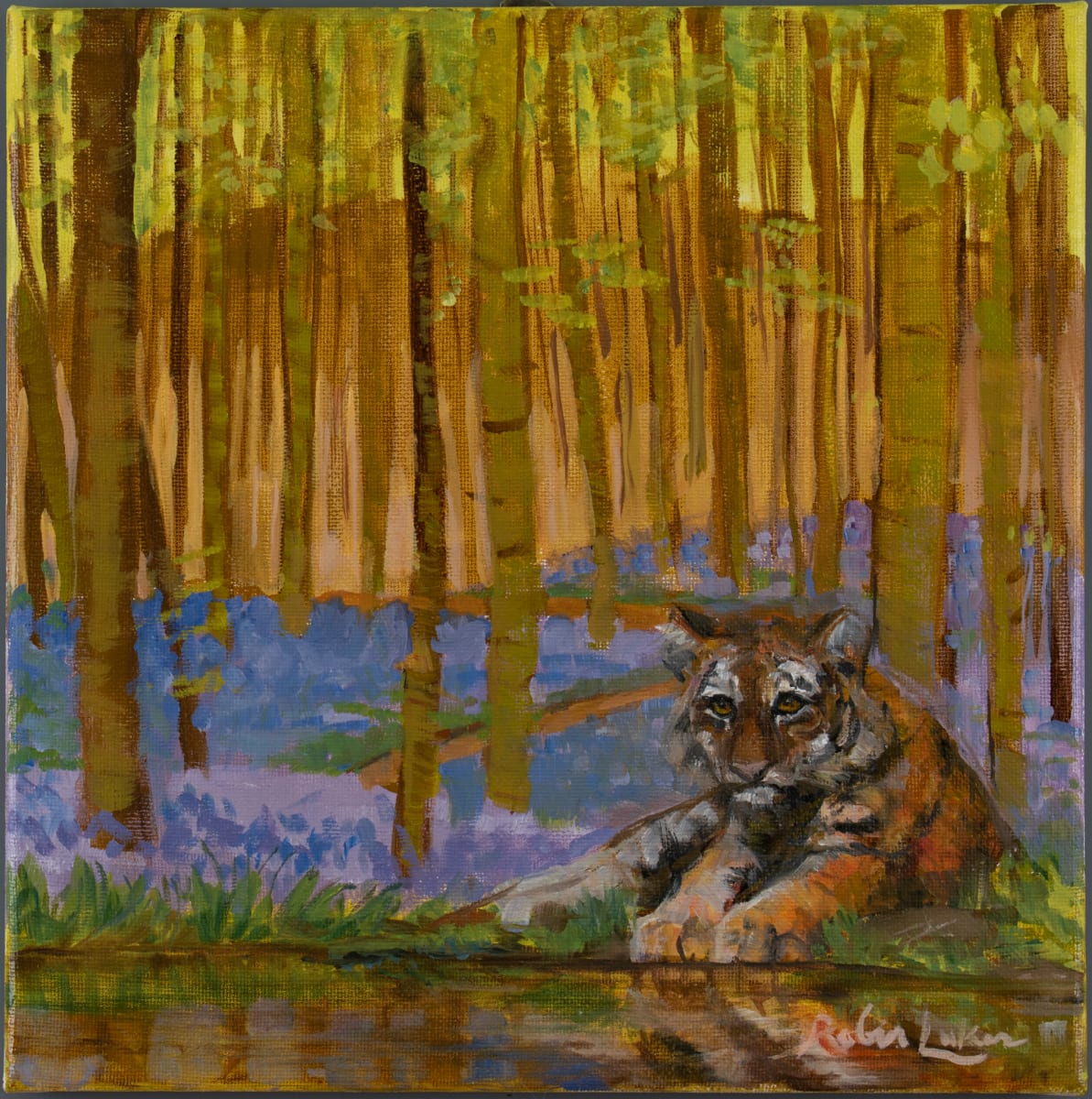 Tiger Cub by Robin Luker 