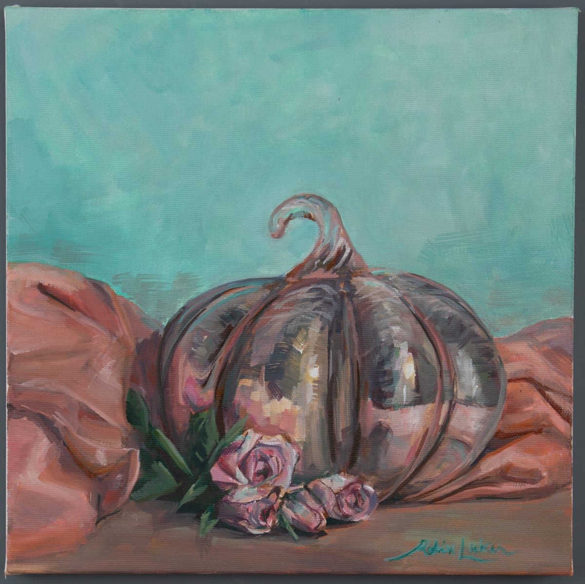 Pink Pumpkin by Robin Luker 