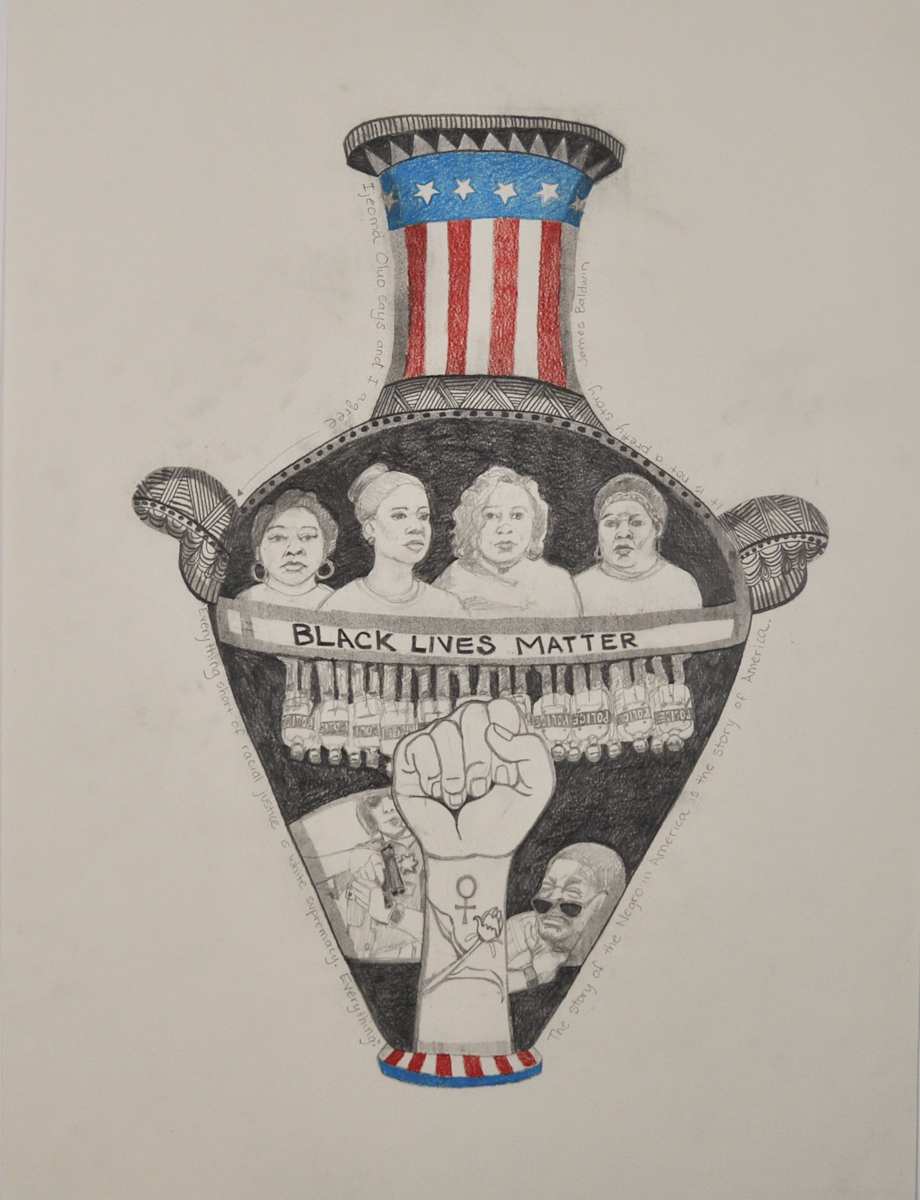 Tragedy Pot: Black Lives Matter by Shannon Maisel 