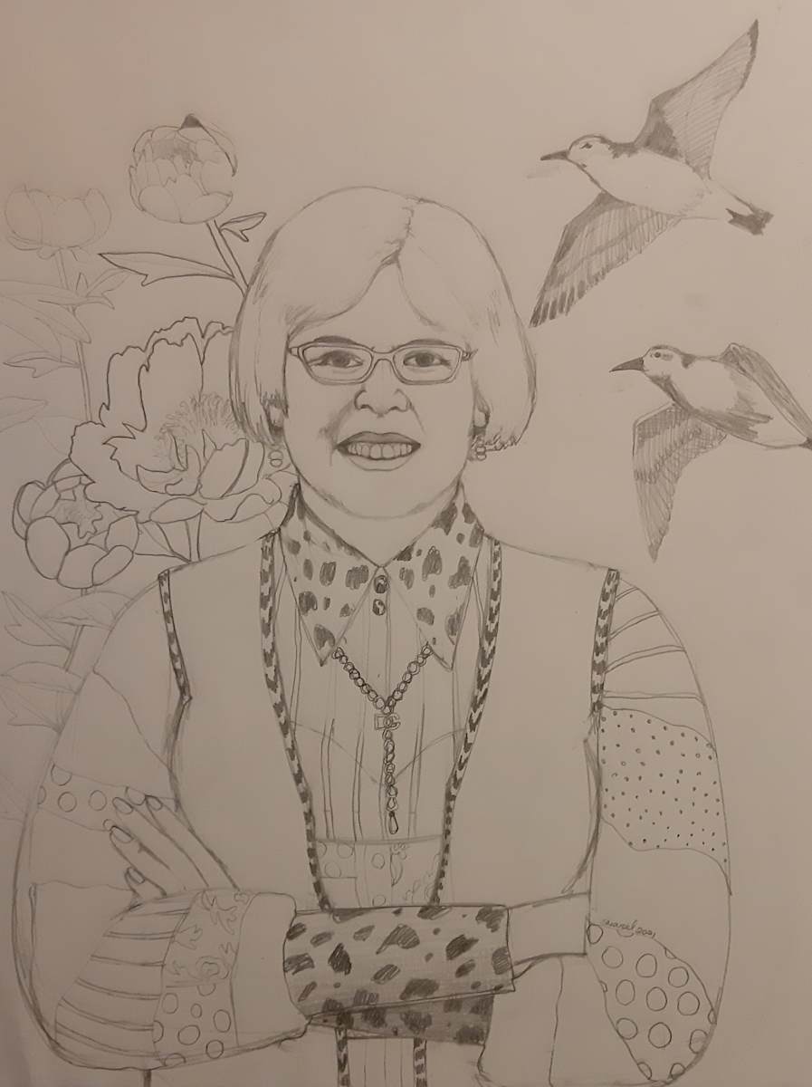Pantsuit Portrait: Caroline by Shannon Maisel 