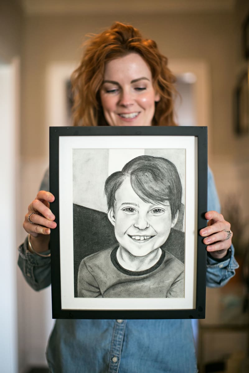 Jackson, age 7 by Claire Necessary 