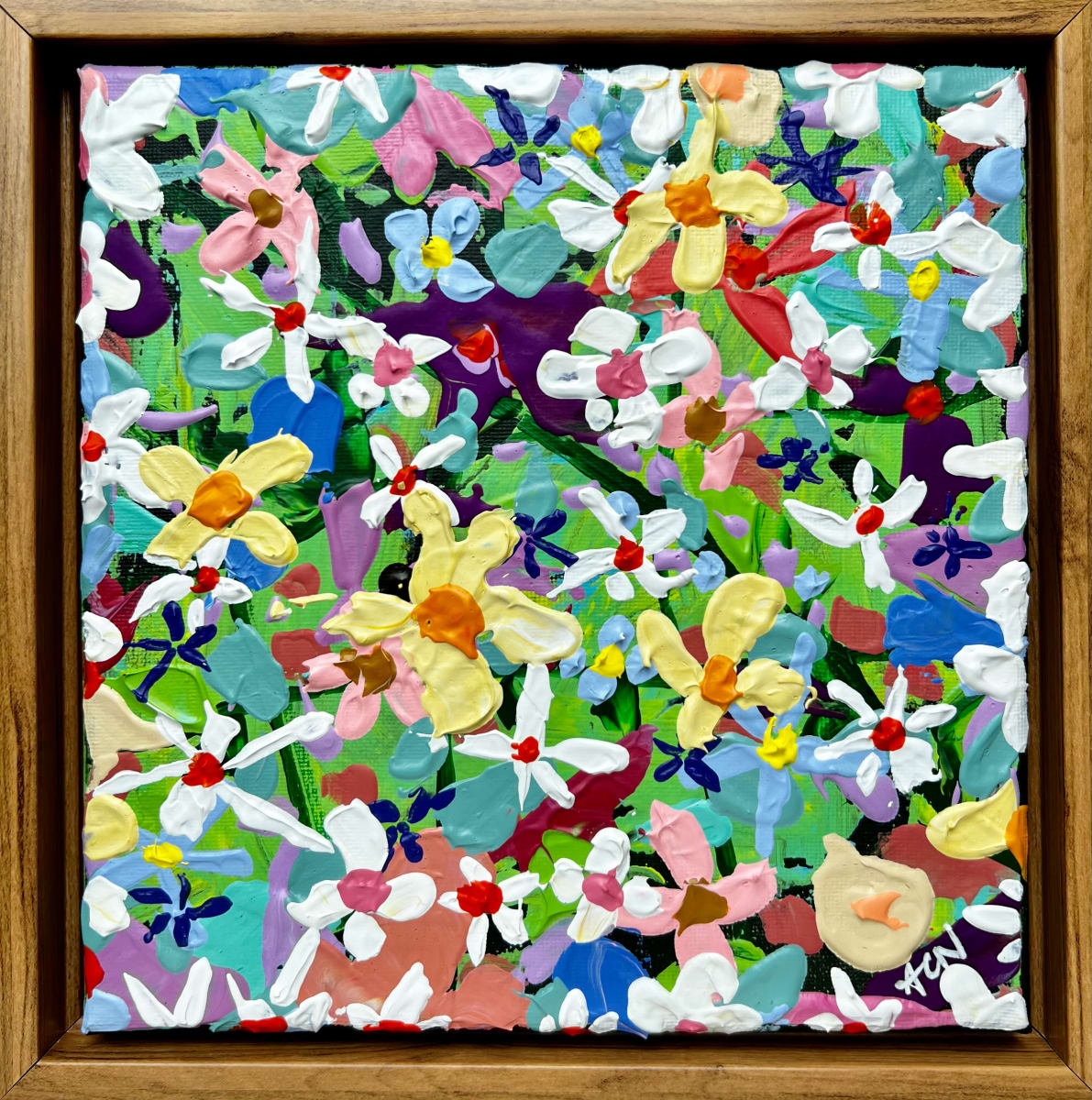 Tiny All Over Flowers, Yellow 