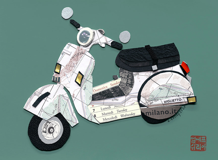 Vespa by Eleftheria Easley, Image 3.