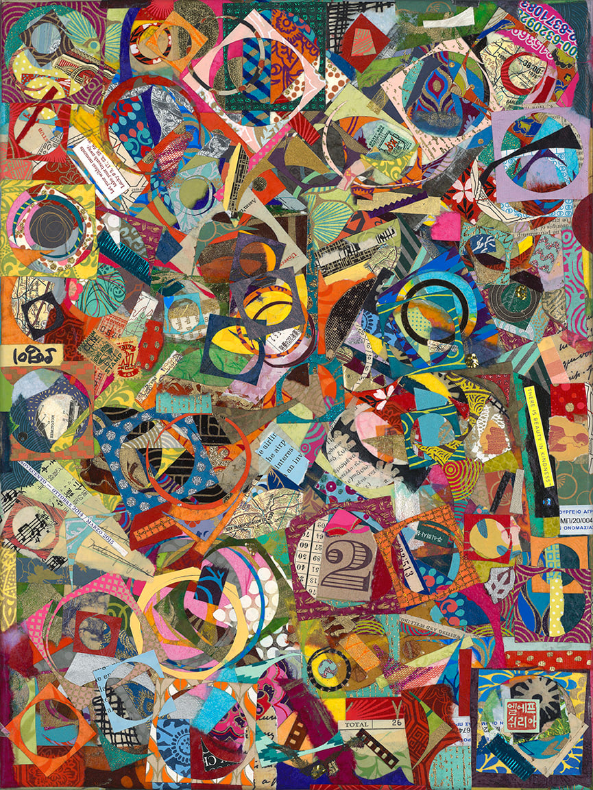 Snippets of Conversation by Eleftheria Easley, Image 1.