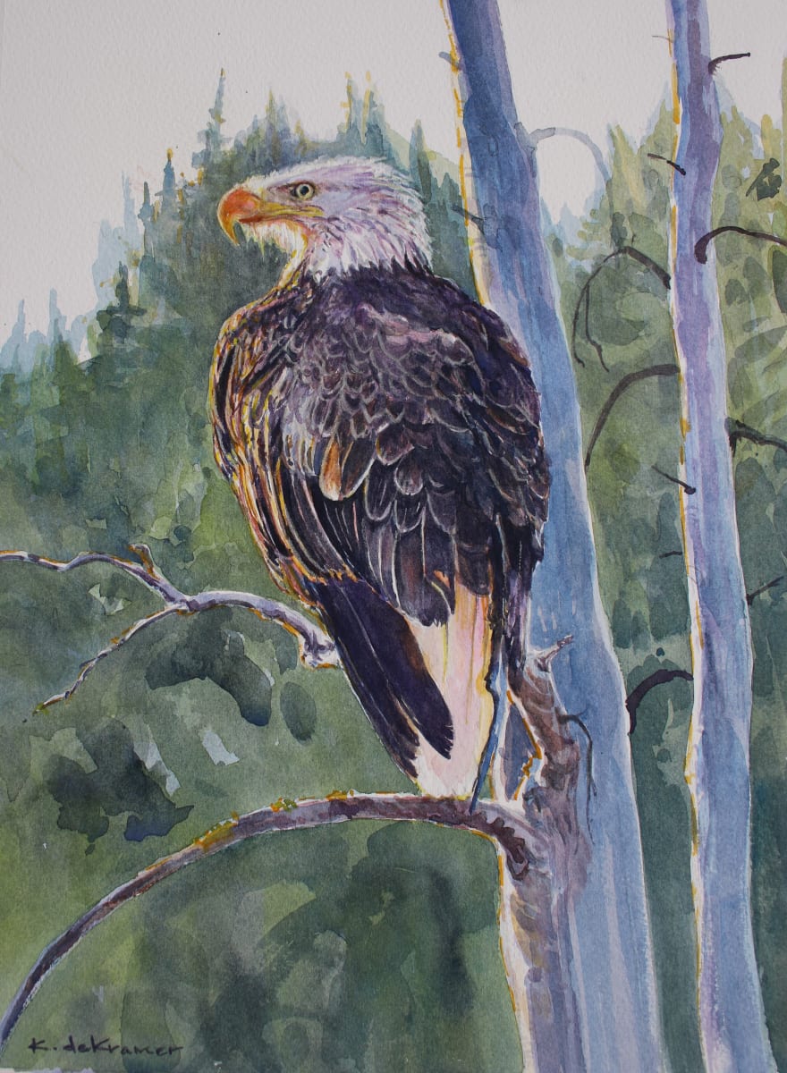 Rise and Shine -Bald Eagle by Karyn deKramer  Image: Rise and Shine - Bald Eagle