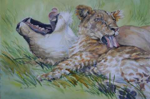 Tangled Tongue by Karyn deKramer, Image 1.