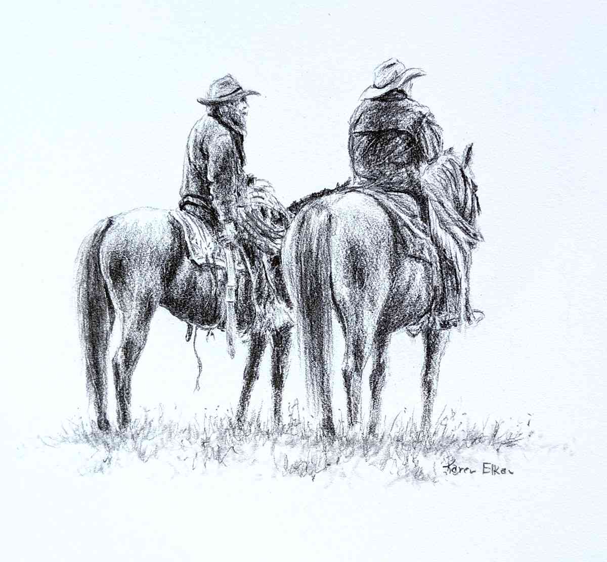 Heading Home by Karen Franqui Elkan 