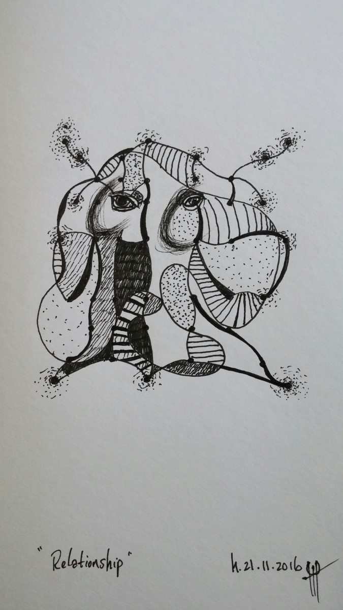 Relationship by HB Barry Strasbourg-Thompson BFA 