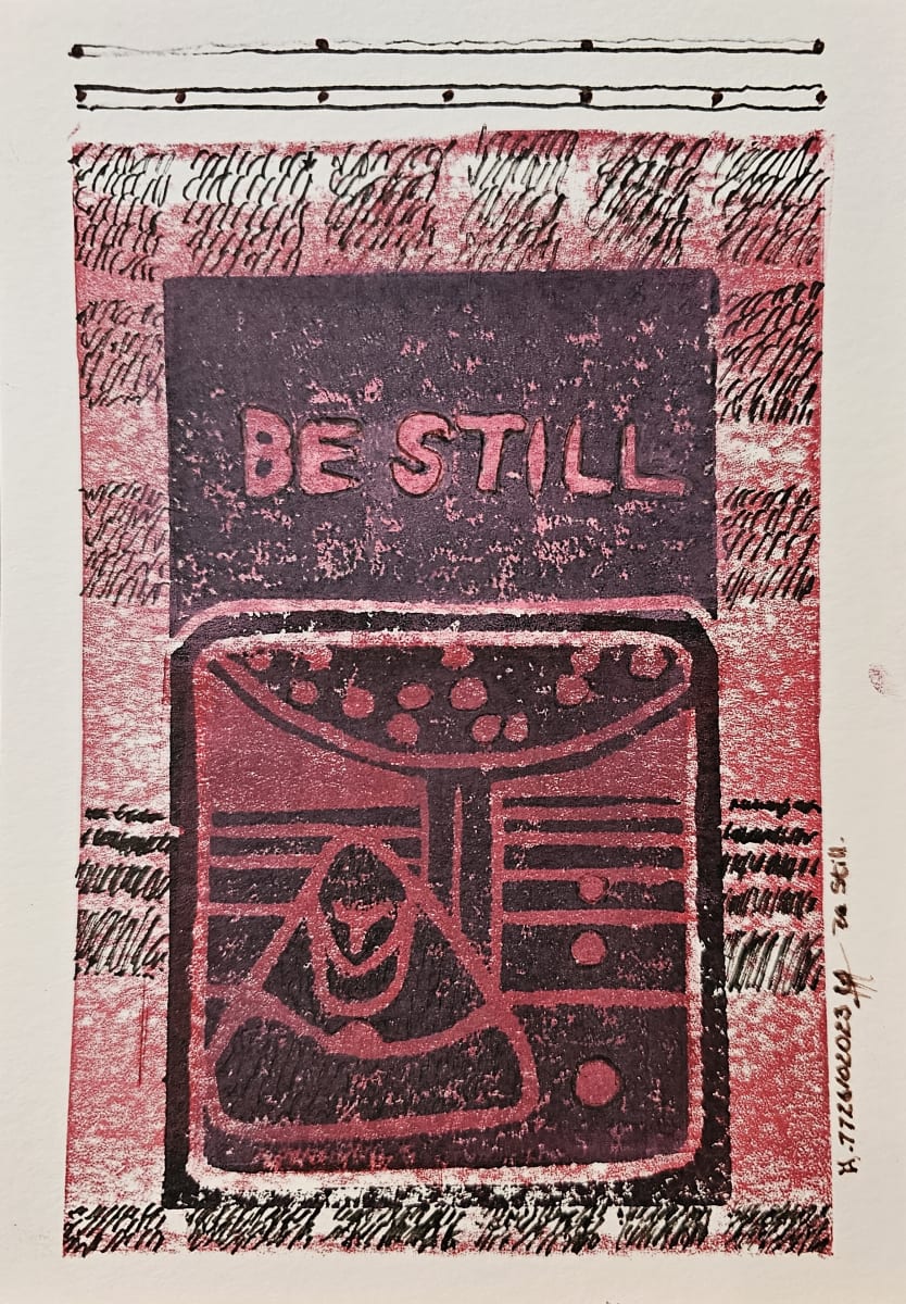 TROUBLED STILLNESS 2023.   H7726102023 by HB Barry Strasbourg-Thompson BFA 