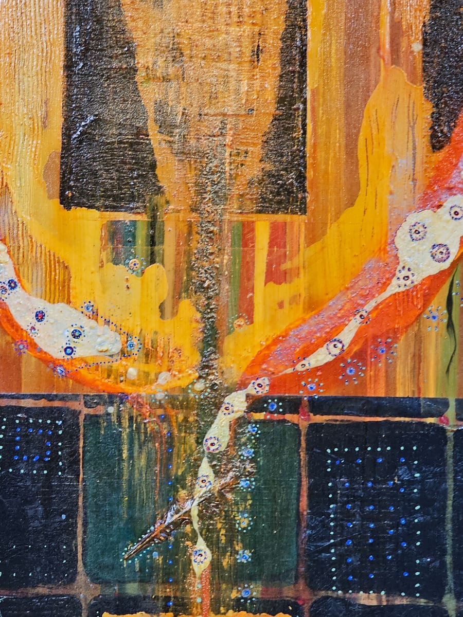 TREE OF LIFE   H7722032024 (work in progress) by HB Barry Strasbourg-Thompson BFA 